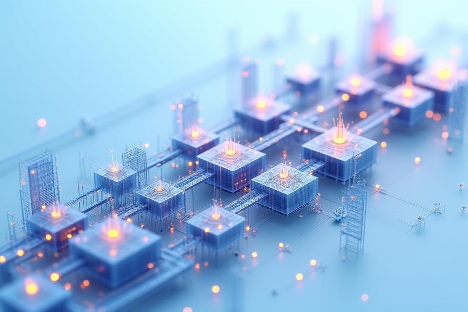 Diagramme illustrant le pipeline de traitement des données d'e-discovery d'Amendea Solutions, de l'ingestion à la validation, avec des icônes représentant les étapes clés.