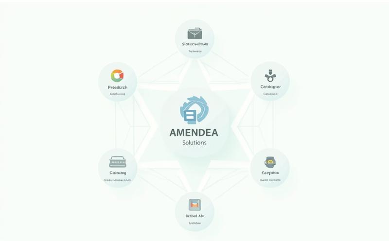 Diagramme représentant des connexions entre notre GED et d'autres logiciels juridiques populaires comme LexisNexis, Dalloz, et des systèmes de gestion.