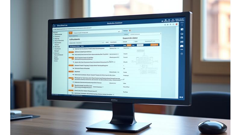 Interface de démonstration du moteur de recherche juridique IA d'Amendea Solutions, affichant des résultats pertinents de jurisprudence française