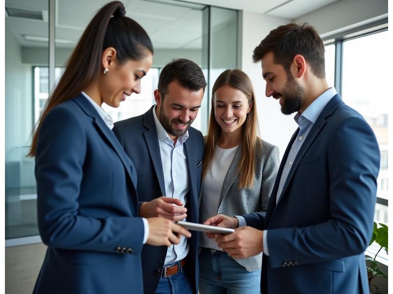 Une équipe d'experts Amendea Solutions en réunion avec des représentants d'institutions publiques, symbolisant le support et l'accompagnement dédié.